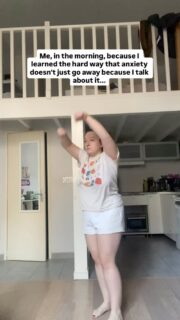 I have suffered from anxiety my whole life, and honestly, it would be a lie to say that I no longer have it. 

I have tried everything to reduce stress and anxiety for years, and here is what I have learned so far : 

• Medication is a crutch; it helps if you are in an uncontrollable spiral, but it does not cure the root of the problem. 

• Therapy is essential. It helps in the long term to understand the sources of stress, implement solutions, and identify patterns. 

But all of that is nothing without working in the present with the ✨ body ✨

Stress affects the body. If your nervous system is out of balance, nothing rational can help it regain its calm.

In my humble experience, the only thing that provides real, lasting relief is : 

• Sophrology (or breath work)

• Common relaxation and stretching exercises 

• Learning how the nervous system works and specific exercises to regulate (ear stretching, sighing, bouncing)

• Calming exercises borrowed from DBT (underwater apnea, cold, cardiac coherence, etc.) 

Hope this helps ✨

PS: if you have something to recommend, I’d love to test it 😉

#stressrelieving #anxiety #nervoussystemhealing #somaticmovement