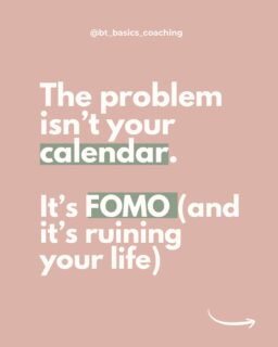 FOMO isn’t a productivity problem : it’s a discomfort problem.

So many clients think they need better planners, tighter systems, or another organization hack. But most of the time, it’s not about structure… it’s about sitting with the uncomfortable feeling of missing out 😌

Not every opportunity is meant for you. Not every moment needs to be captured. 

And choosing one thing often means not choosing something else (most of the time self-care) ✨

#fomo #peoplepleasing #neurodivergentsupport #youmatter❤️