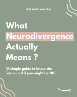 The term ✨neurodivergent ✨is more popular these days but it is still misunderstood and misused. 

They can be a lot of confusion around what neurodivergence actually means and who it includes.

And many people still think it only refers to a narrow definition linked to neurodevelopmental disorders (ADHD, ASD, Dys disorders), but the reality is broader. 

As a coach for neurodivergent women, it’s essential for me to clearly explain who I work with and what I mean when I use this term ☺️

This guide is here to bring more clarity and help you see whether this resonates with your experience. 🧠✨

#neurodivergence #neurodiverse #neurodiversity #simpleguide #neurodivergentcoach